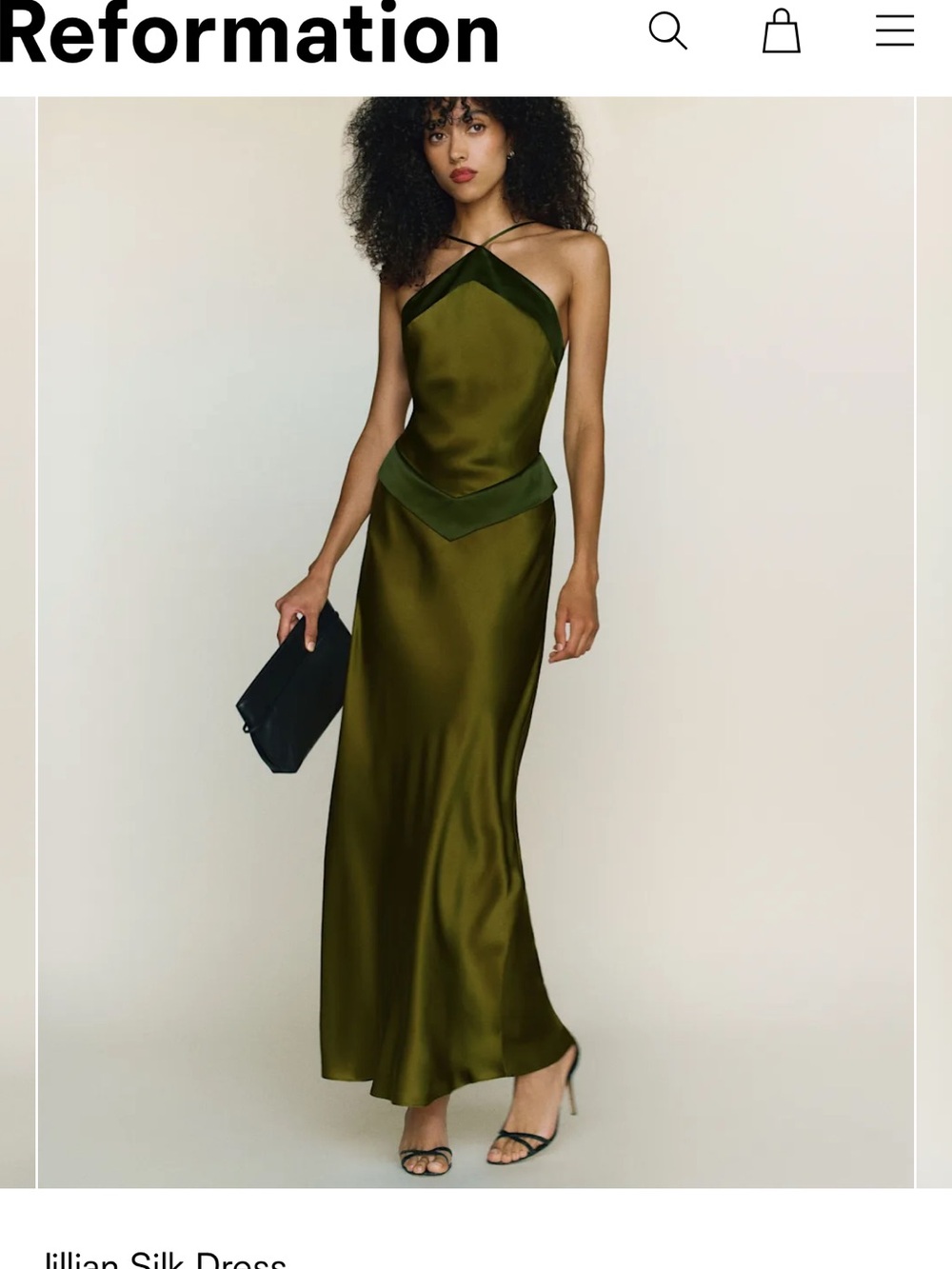Reformation Jillian Dress